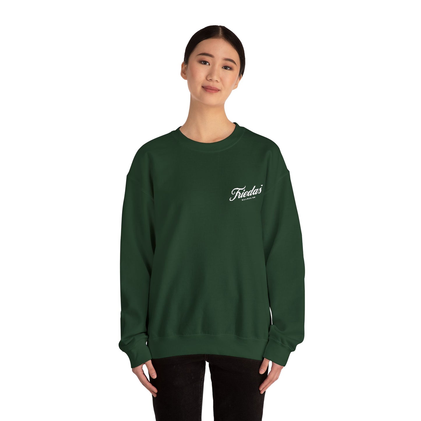 Embroidered Crewneck Sweatshirt