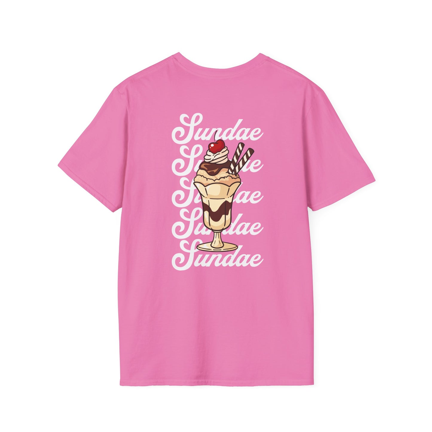 Sundae 2 sided tshirt