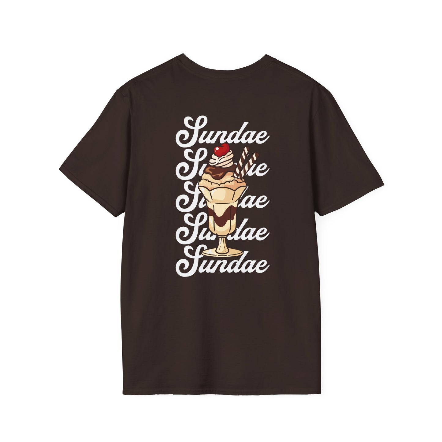 Sundae 2 sided tshirt