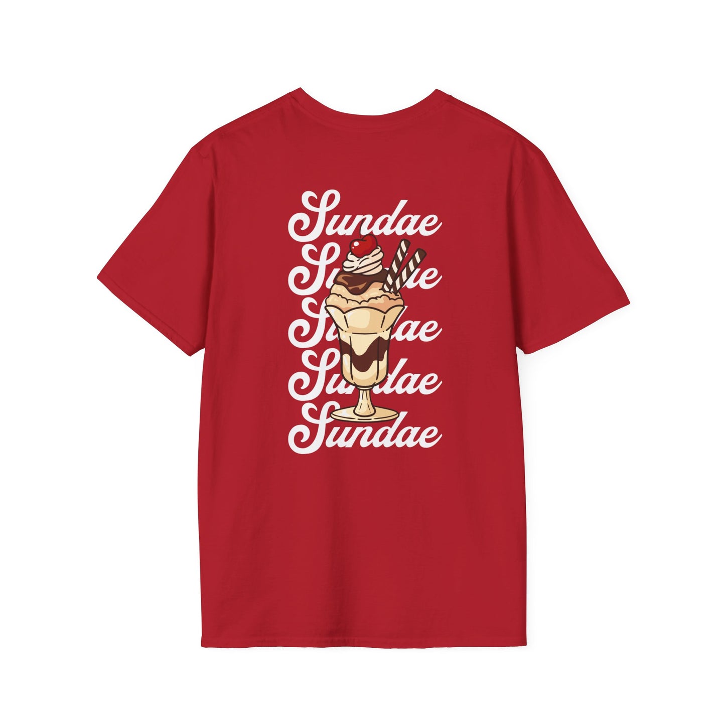 Sundae 2 sided tshirt