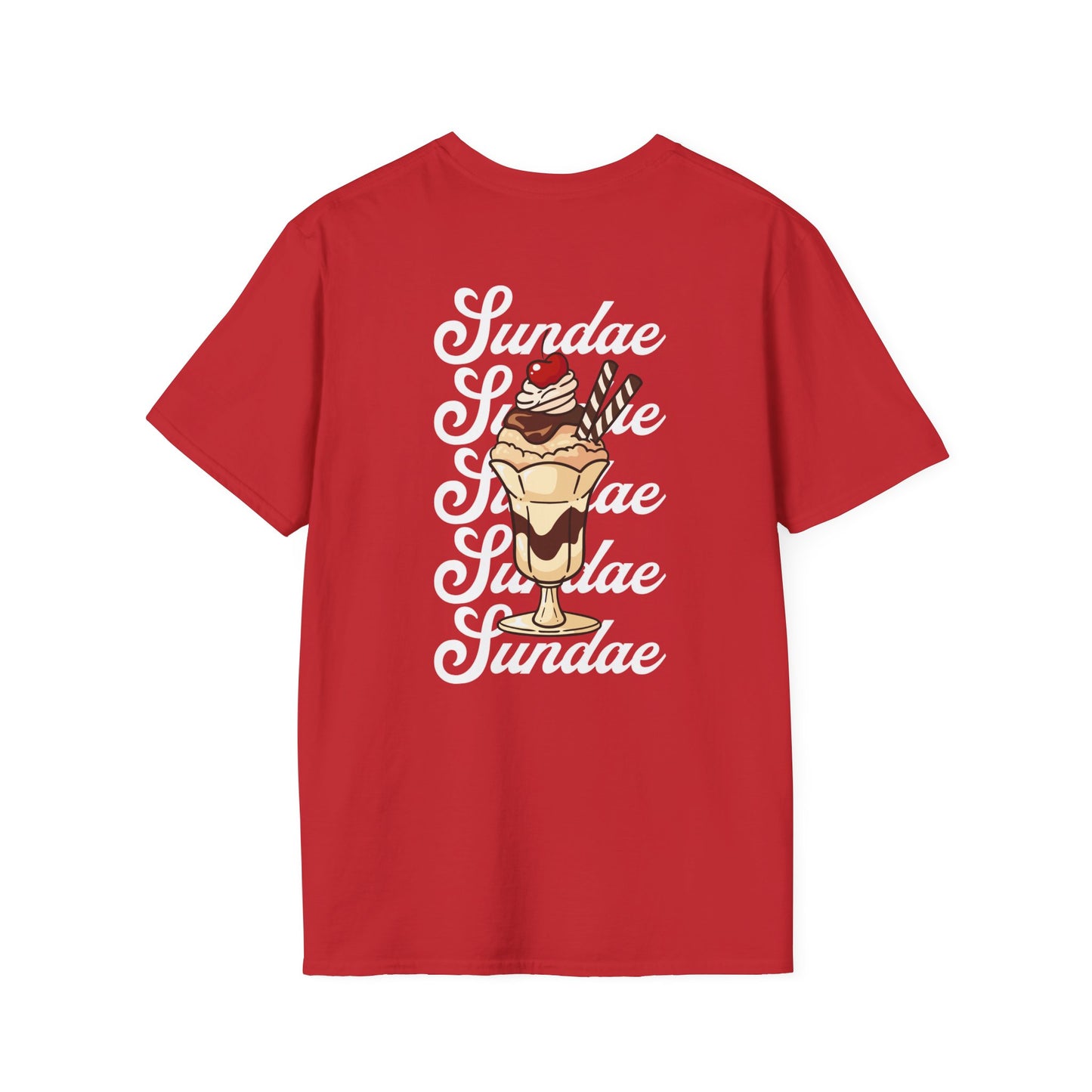 Sundae 2 sided tshirt