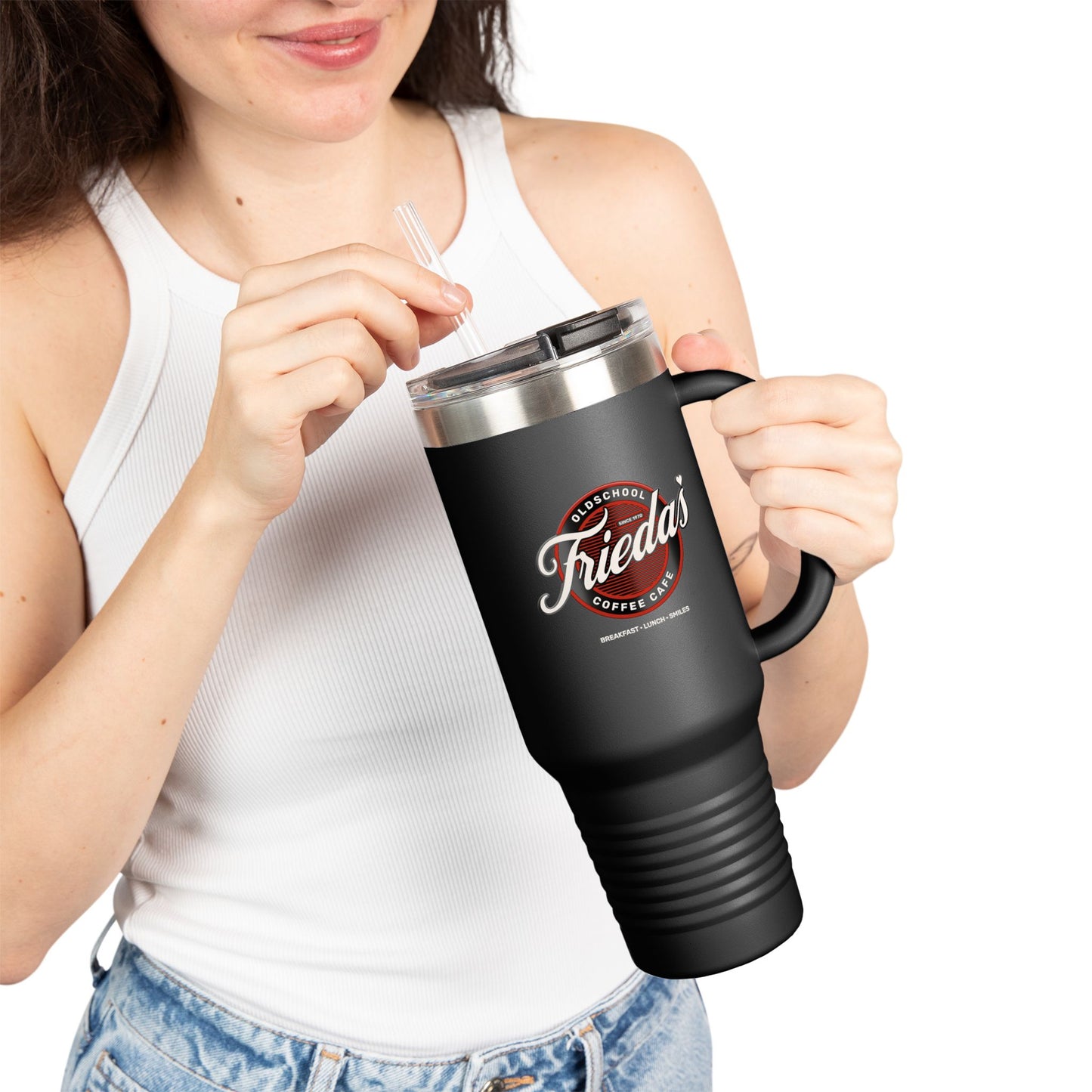 Friedas 40oz Travel Mug
